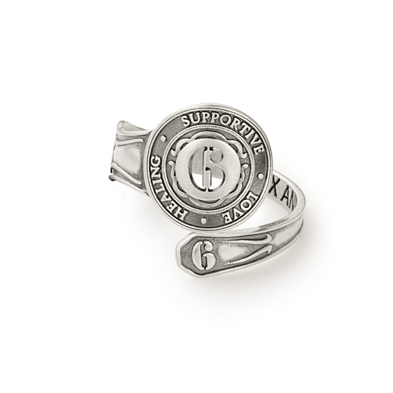 Number 6 Spoon Ring | Healing, Supportive, and Love ALEX AND ANI