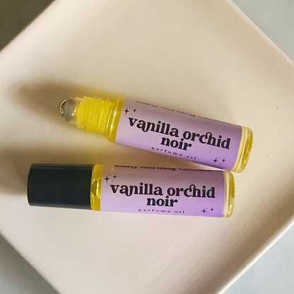 Vanilla Orchid Noir | Sol De Janerio Inspired | Perfume Oil Rainy Morning Candles
