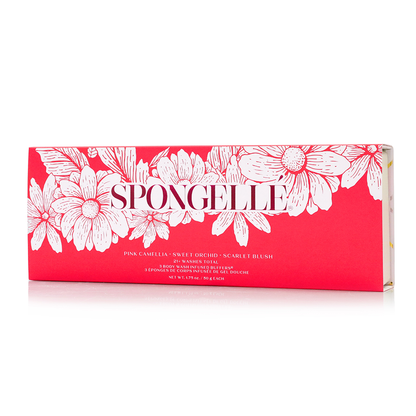 Heart Travel Buffer Trio Gift Set Spongellé
