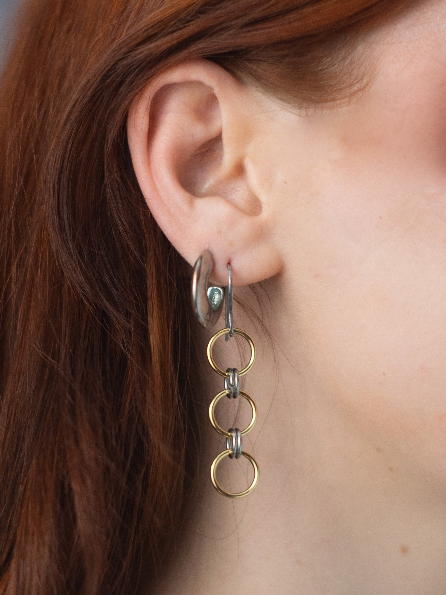 trinity drop earrings bywolfgang