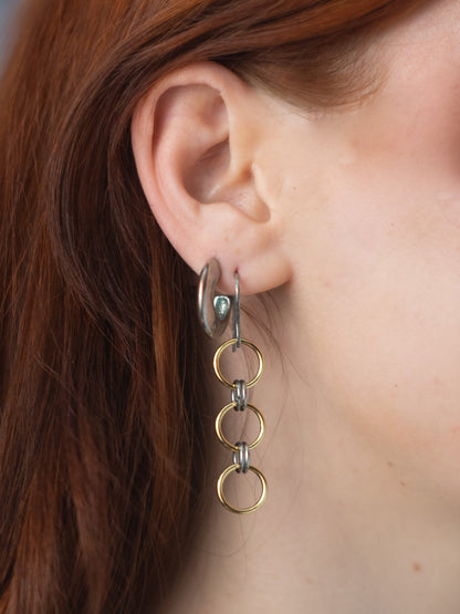 trinity drop earrings bywolfgang