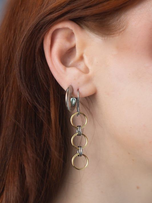 trinity drop earrings bywolfgang