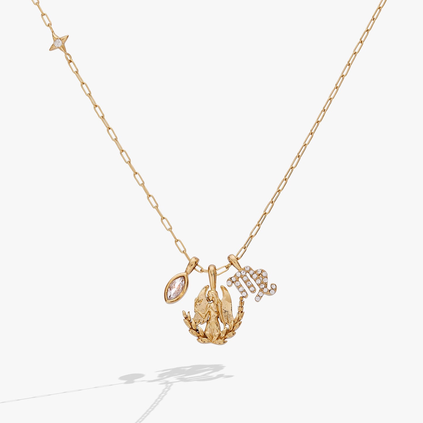Virgo Zodiac Charm Cluster Necklace ALEX AND ANI