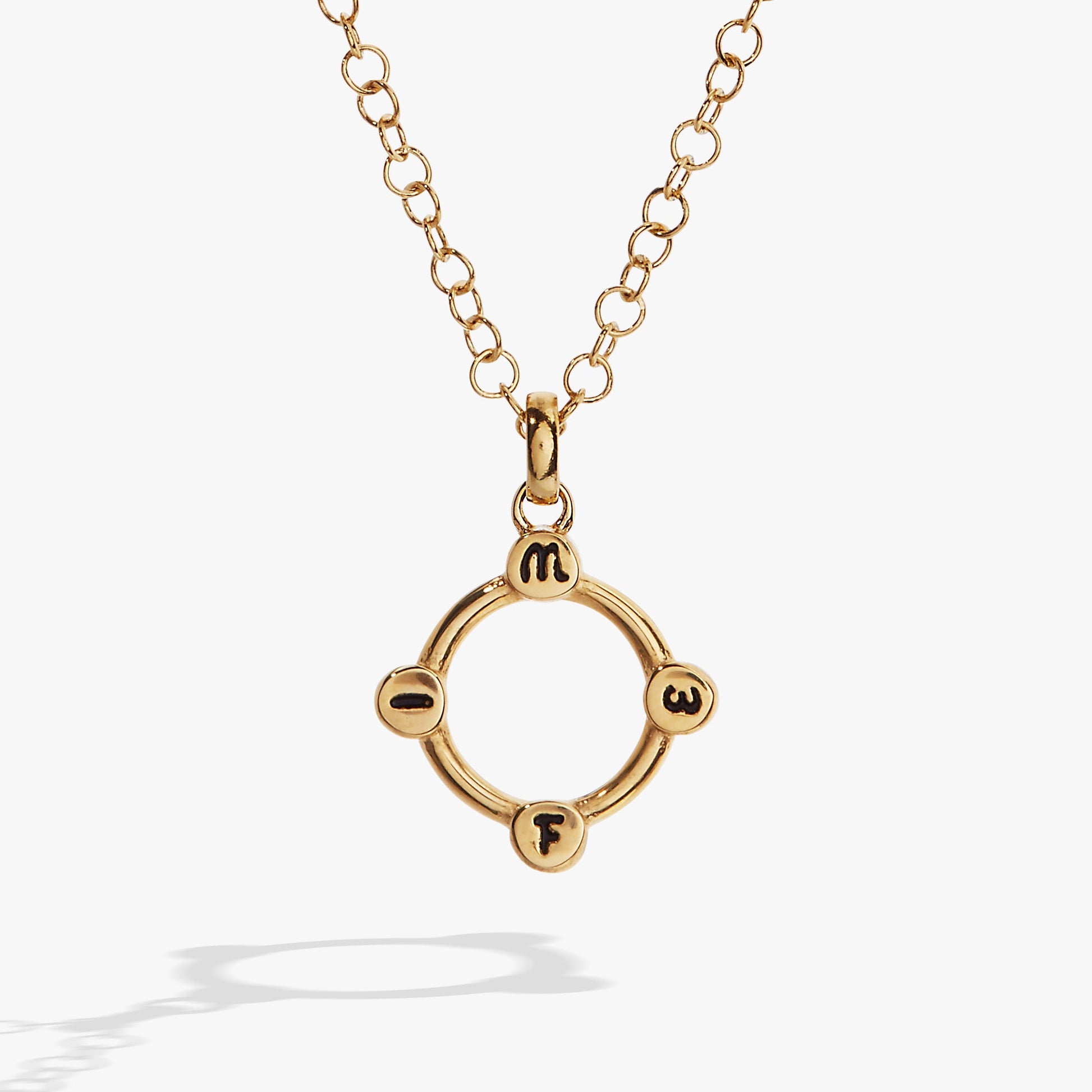 Wife Hidden Message Acrostic Necklace ALEX AND ANI