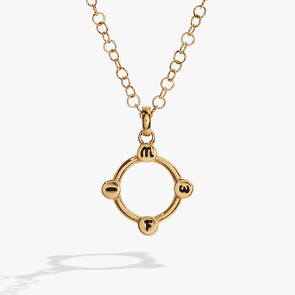 Wife Hidden Message Acrostic Necklace ALEX AND ANI