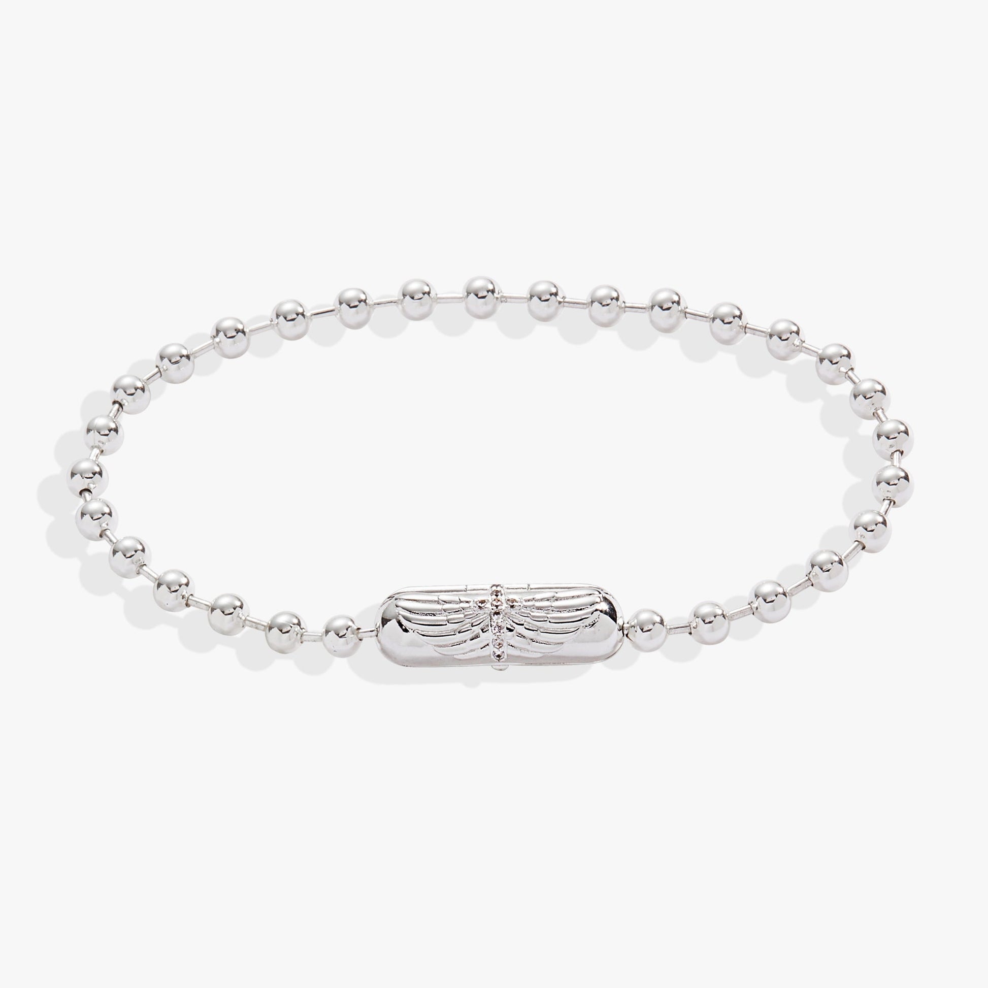 Wings with Cross Barrel Closure Bracelet ALEX AND ANI