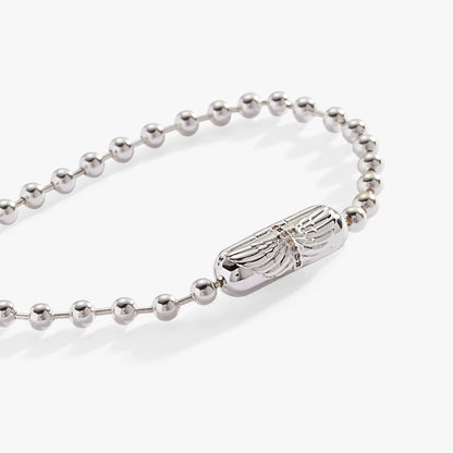Wings with Cross Barrel Closure Bracelet ALEX AND ANI