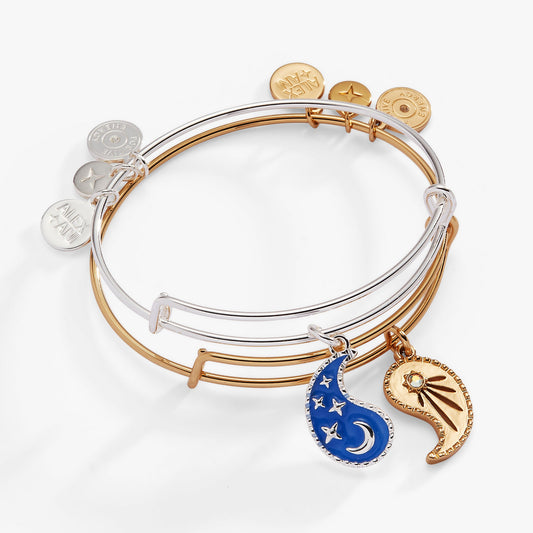 Yin Yang Celestial BFF Bangle Set of 2 ALEX AND ANI