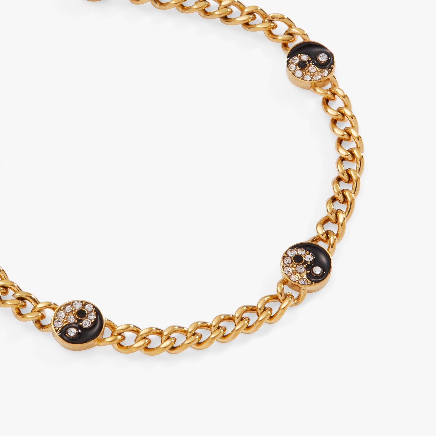 Yin Yang Curb Chain Bracelet ALEX AND ANI