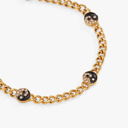 Yin Yang Curb Chain Bracelet ALEX AND ANI