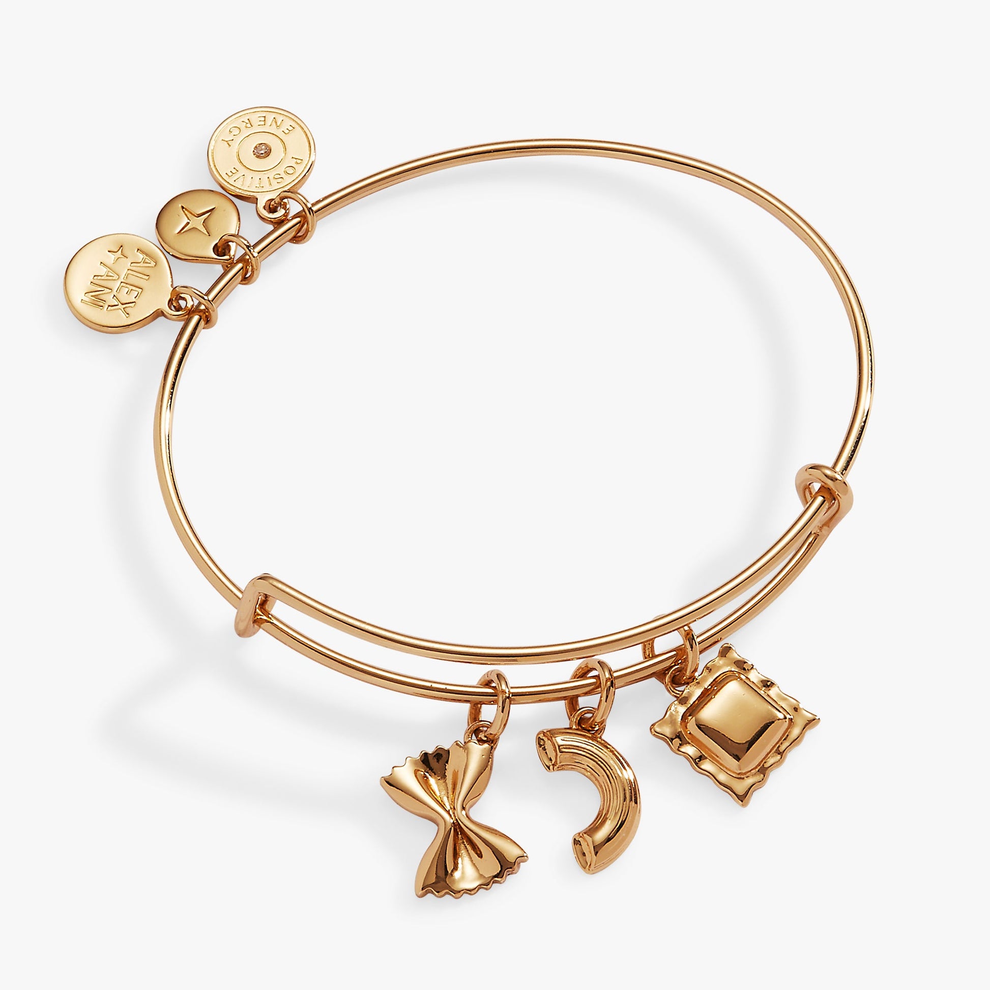 Pasta Multi Charm Bangle ALEX AND ANI